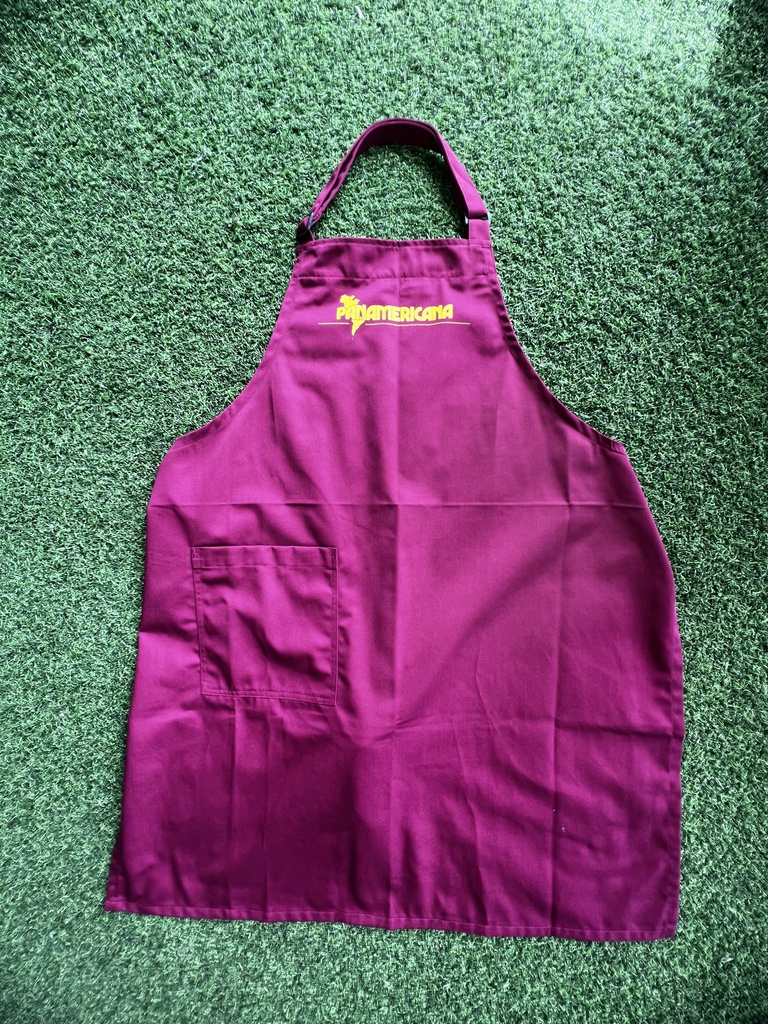 Apron Cotton Red